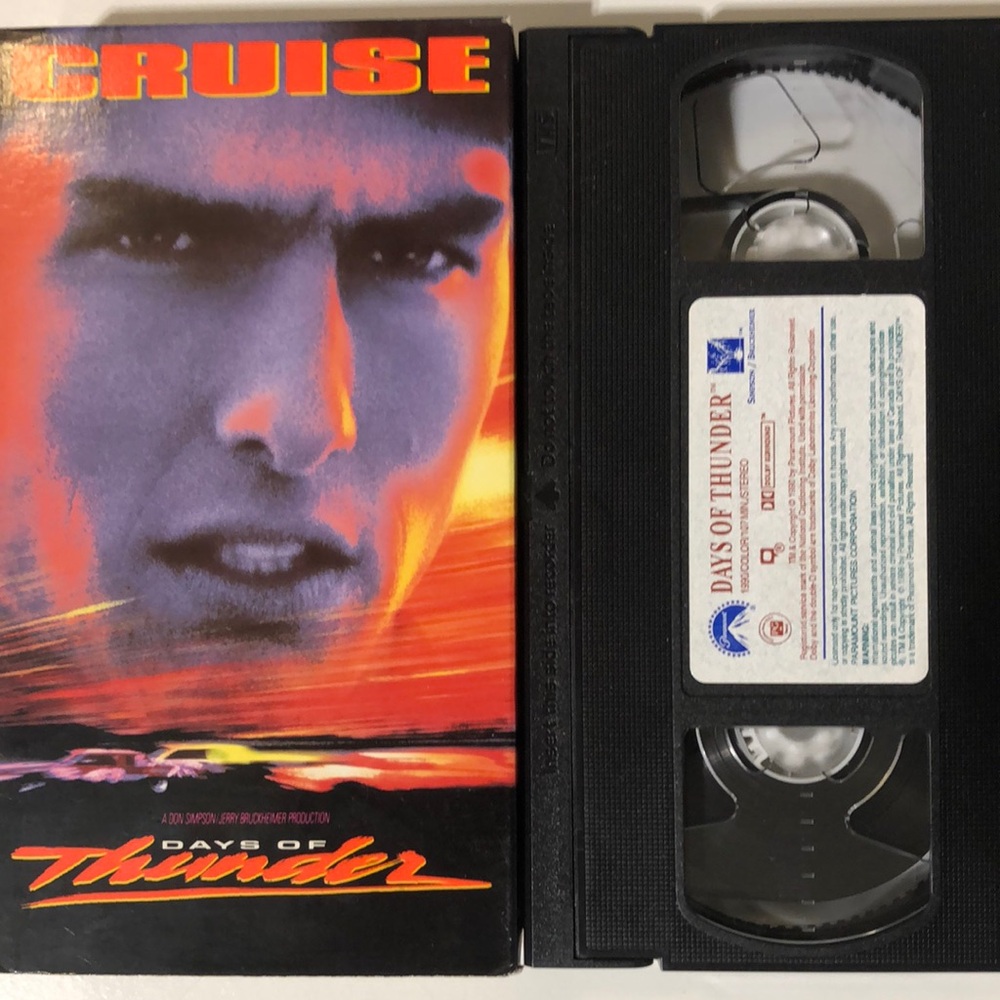 10for$20💙Days of Thunder VHS Tape
